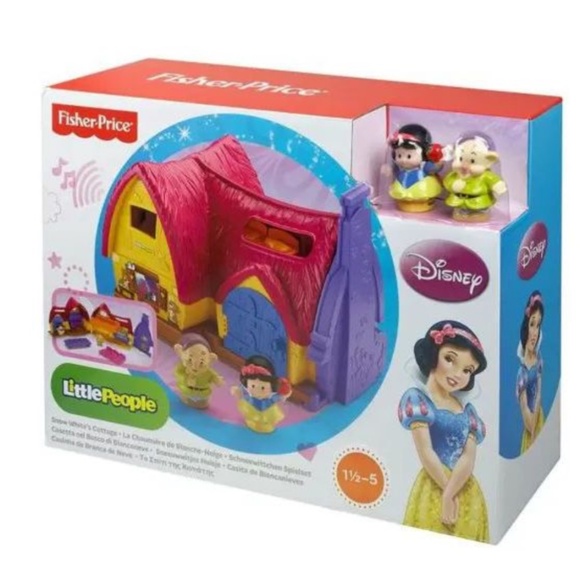 Fisher-Price Little People Disney Princess Snow White's Cottage playset - Picture 14 of 14